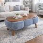 Atelier Del Sofa Papatya - Mesa de Café Gris